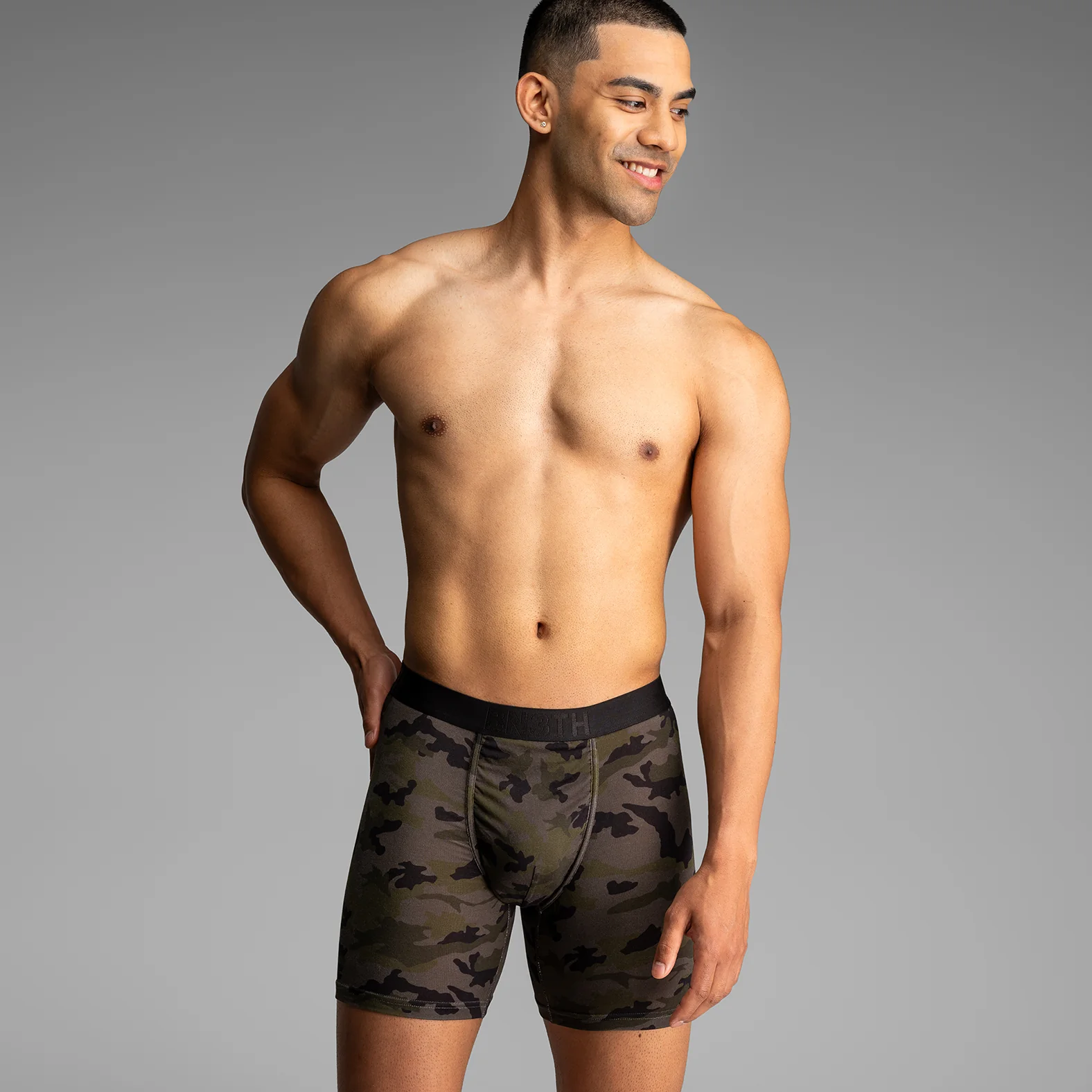 Classic Icon Boxer Brief : Camo Woodland - Image 3