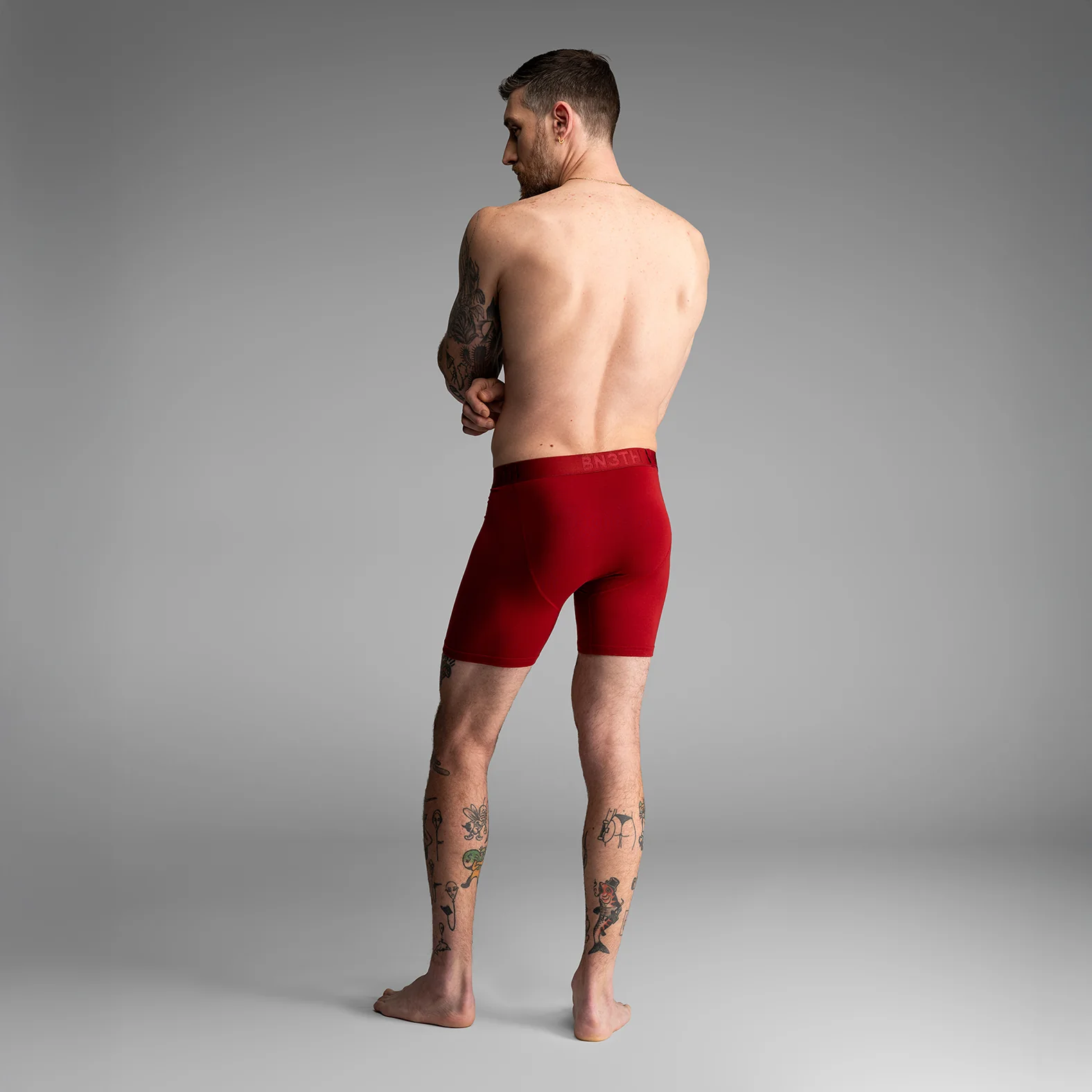 Classic Icon Boxer Brief : Merlot - Image 5