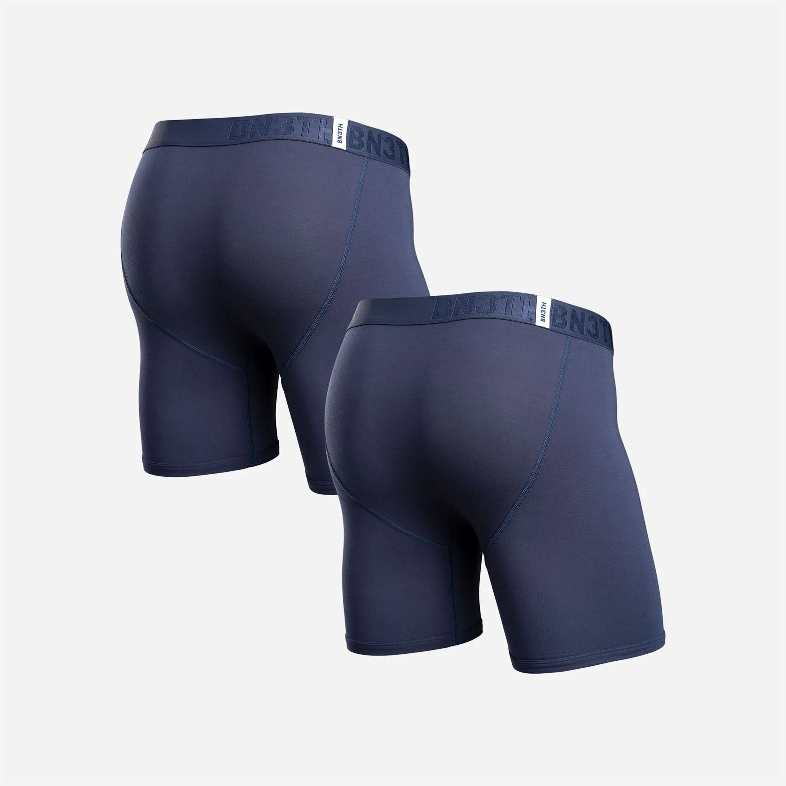 Classic Icon Boxer Brief: Navy 2 Pack - Image 3