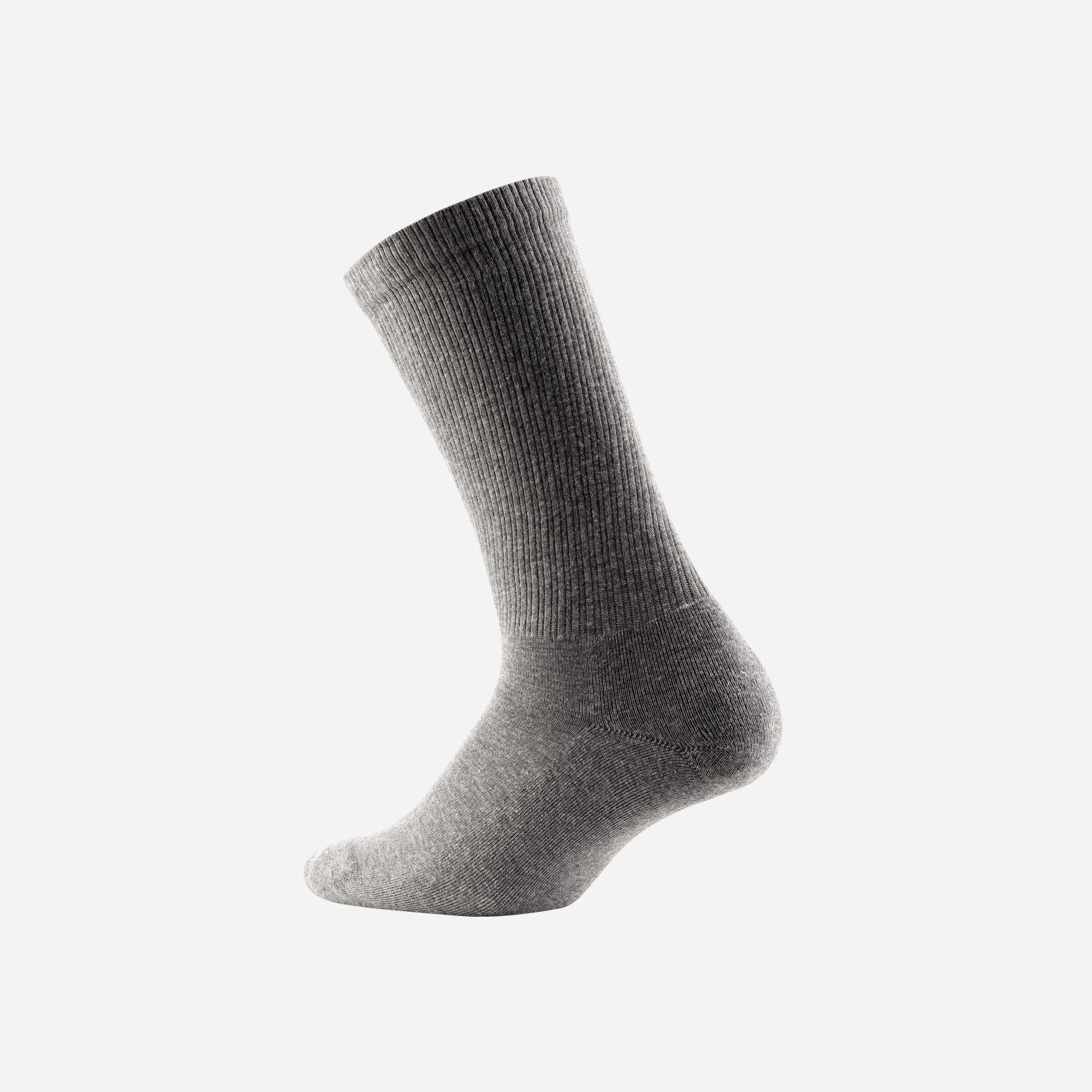Classic Crew Sock: Heather Gray - Image 3