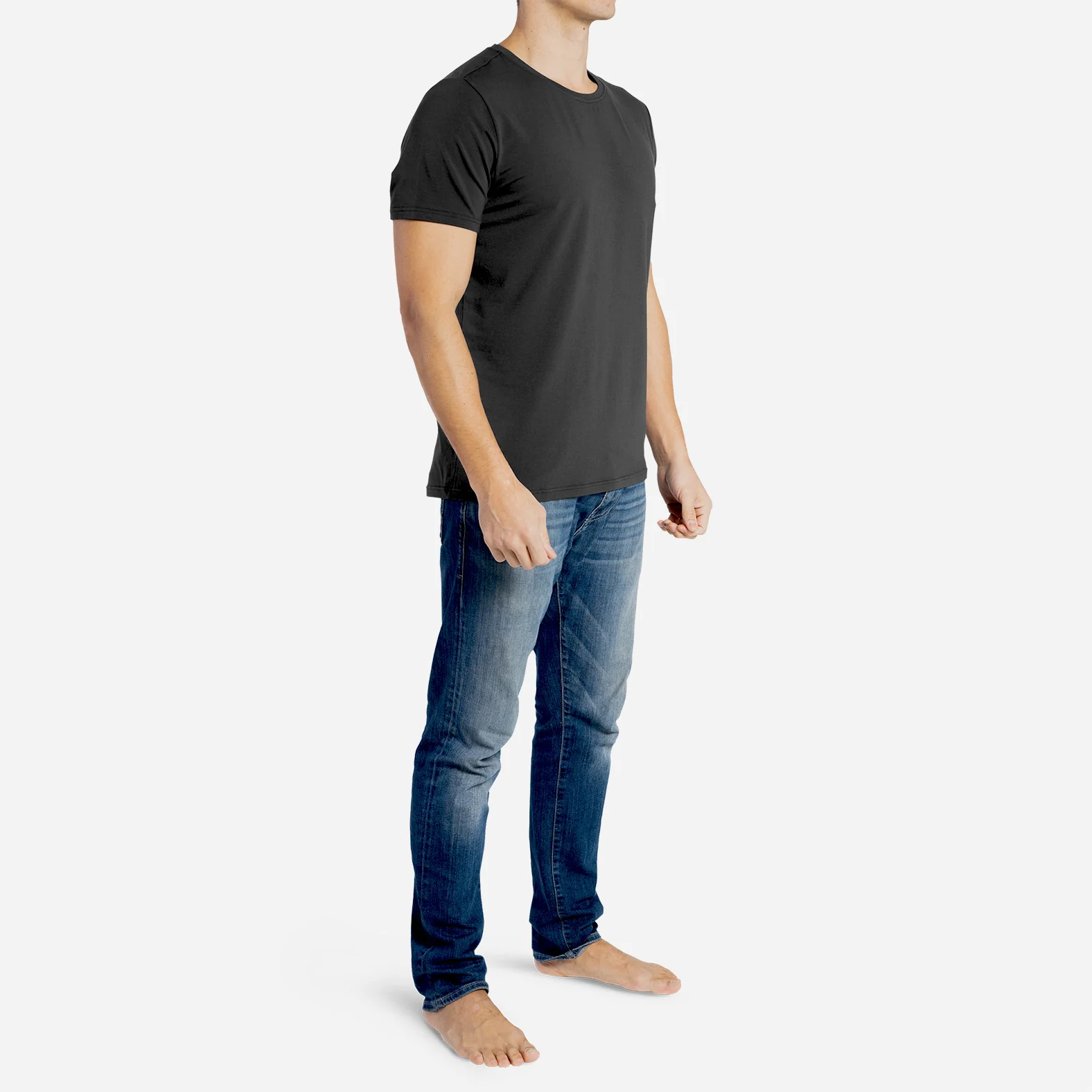 Crew T-Shirt: Black - Image 5