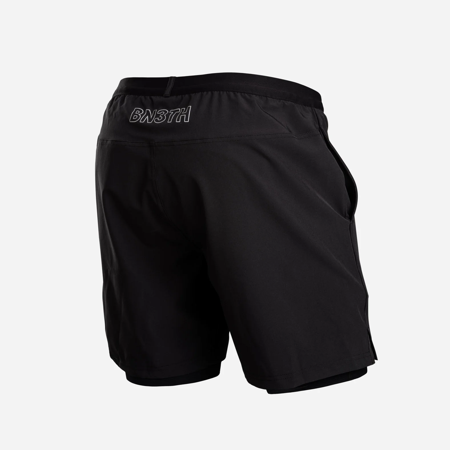 Pursuit 2N1 Padded Bike Short: Black - Image 3