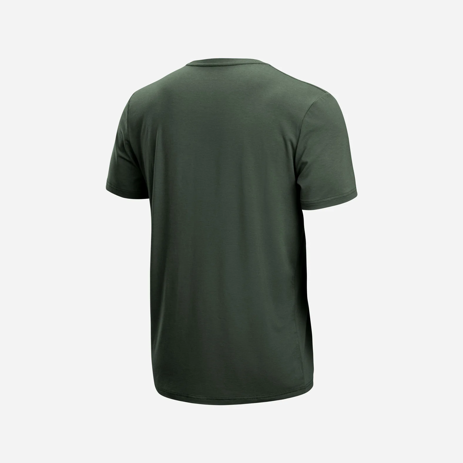 Essentials Crew T-Shirt : Smoke Green - Image 3