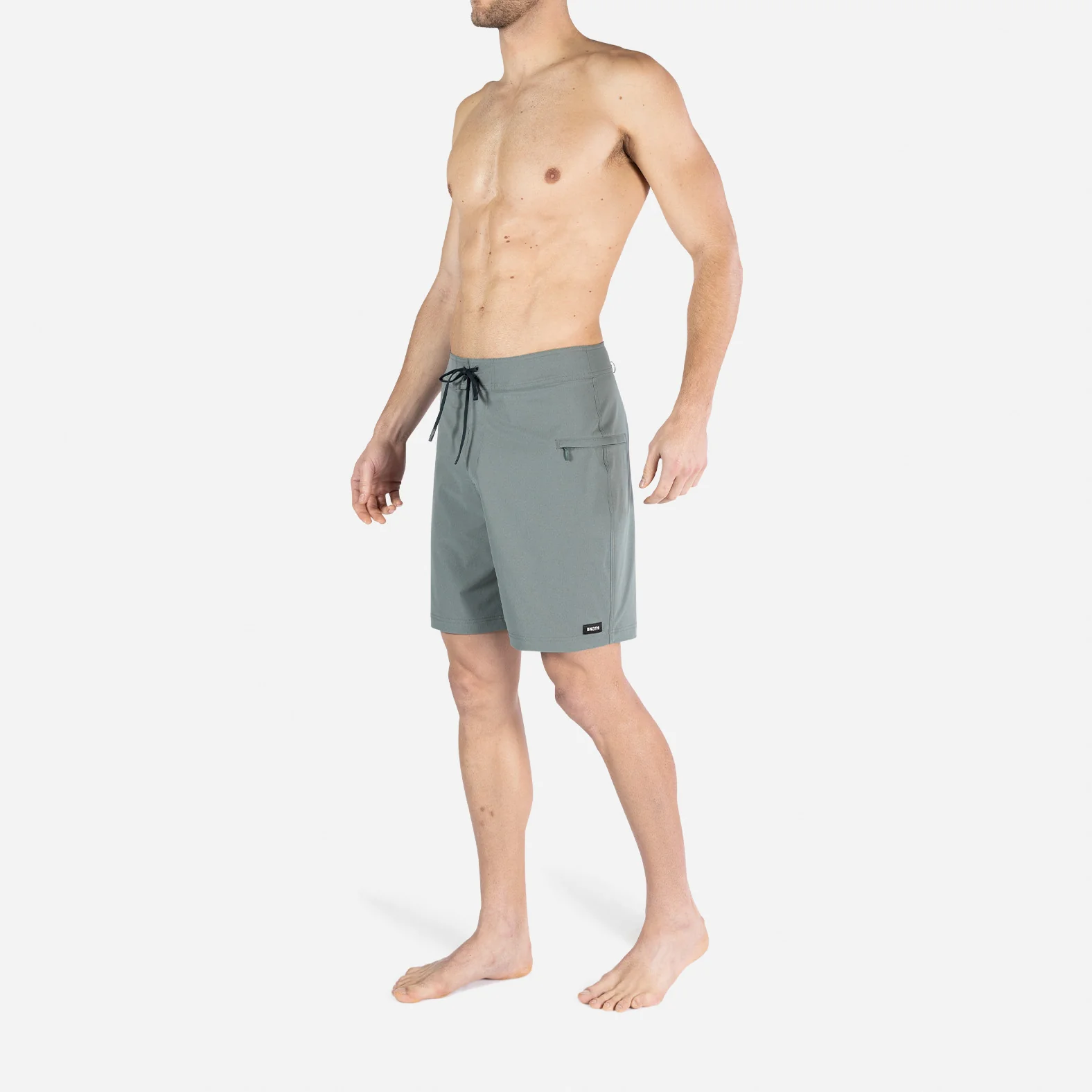 Hightide Boardshort 2N1: Balsam Gray - Image 5