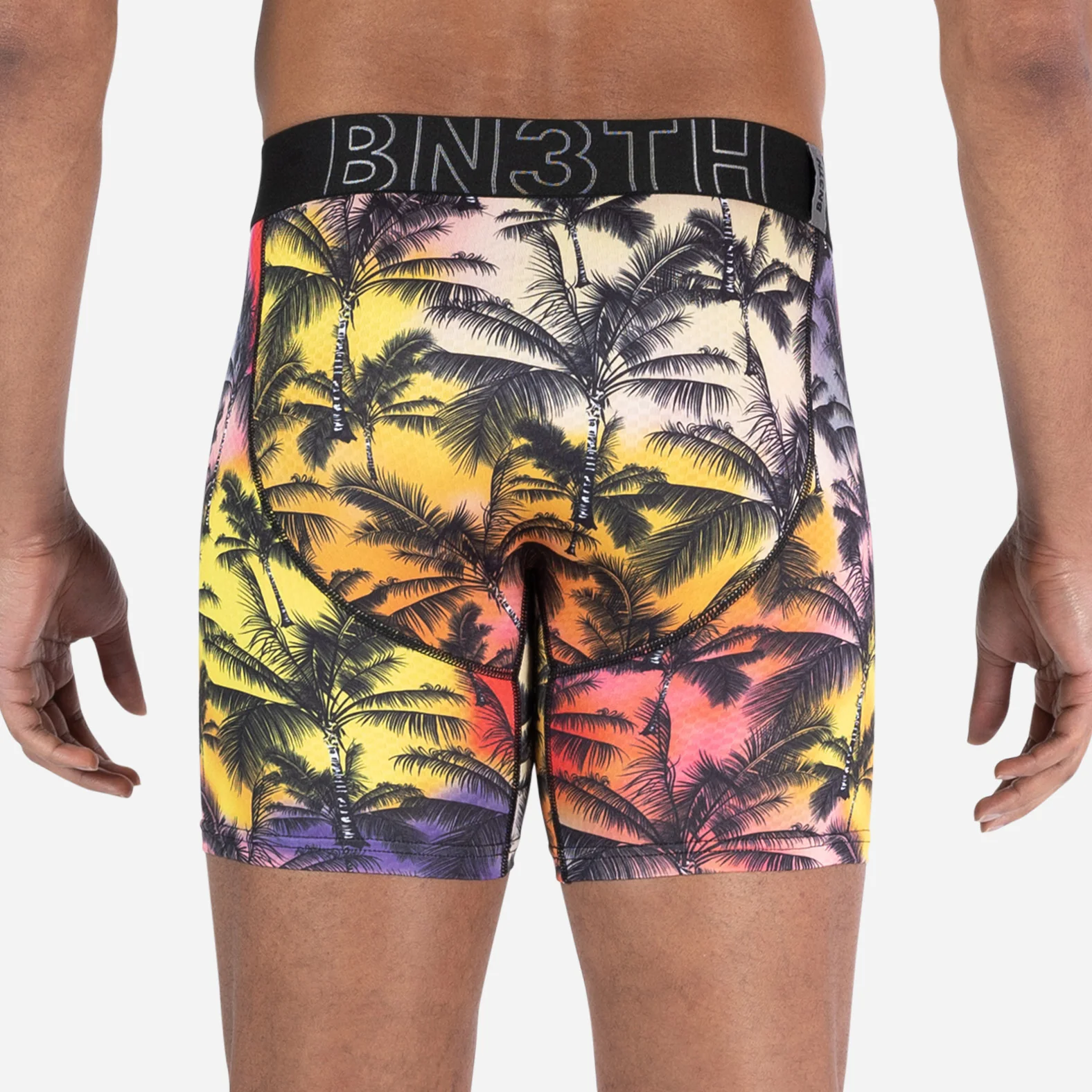 Pro Agua X Boxer Brief: Oversized Tropical Haze Dawn - Image 4