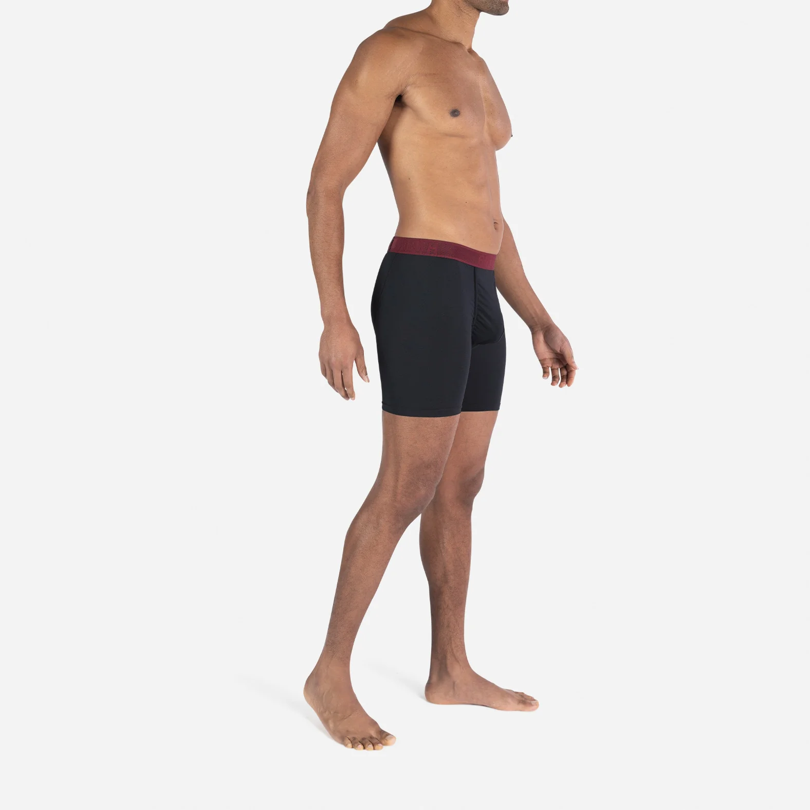 Pro Flex Boxer Brief: Black Rhubarb - Image 6