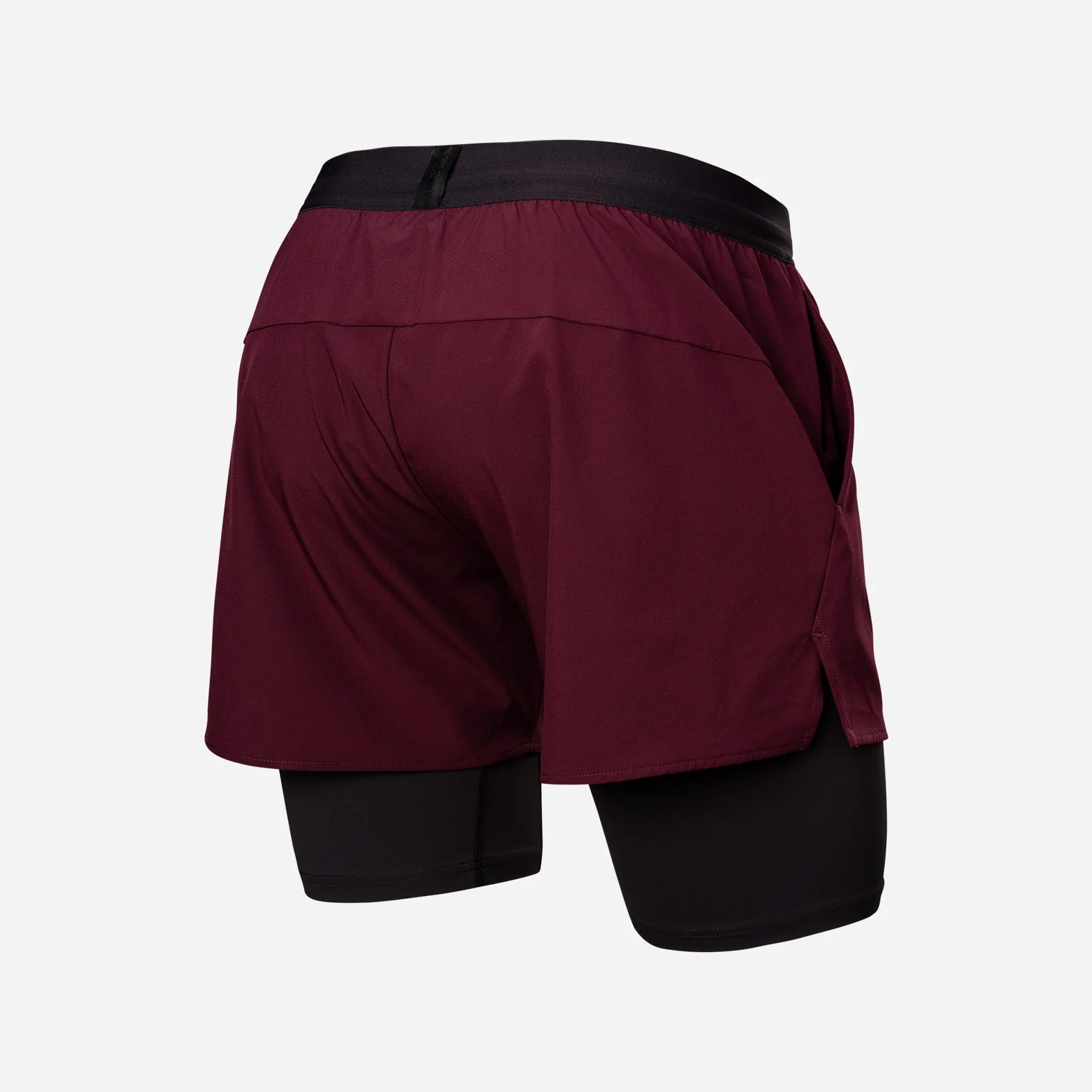 Session 5" Training Short 2N1 : Wine Red - Image 3