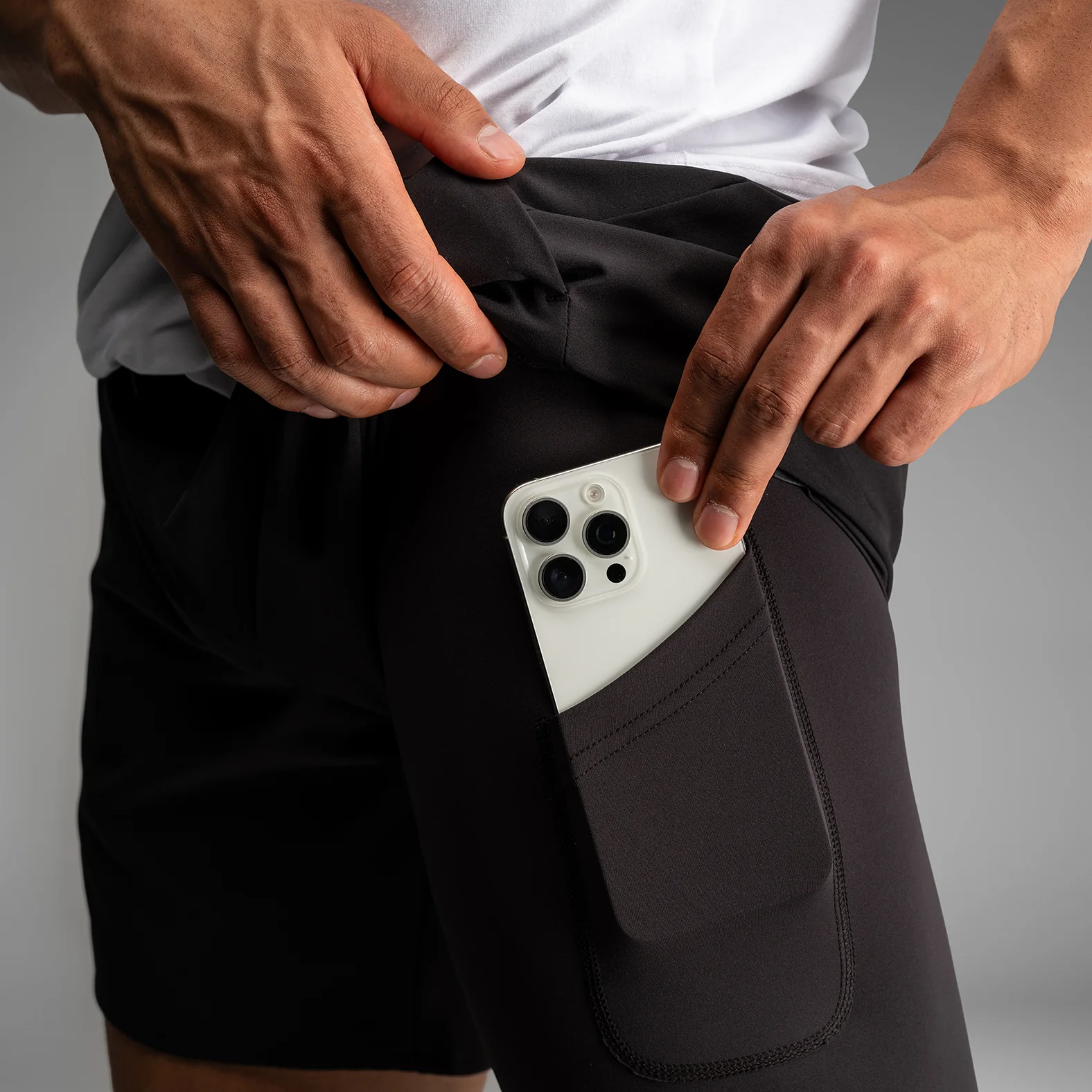Session 7" Training Short 2N1 : Black - Image 7