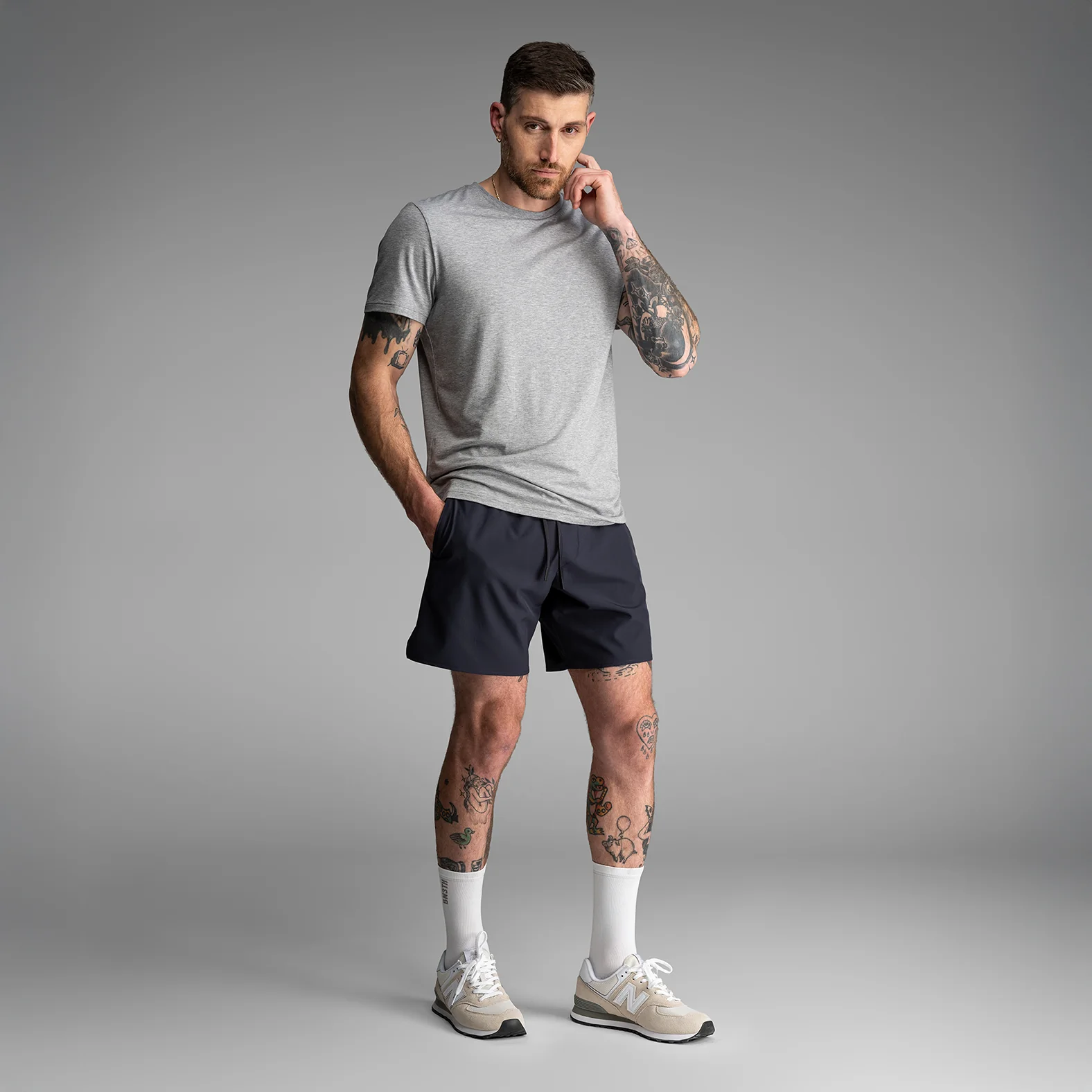 Session 7" Training Short 2N1 : Midnight Blue - Image 5